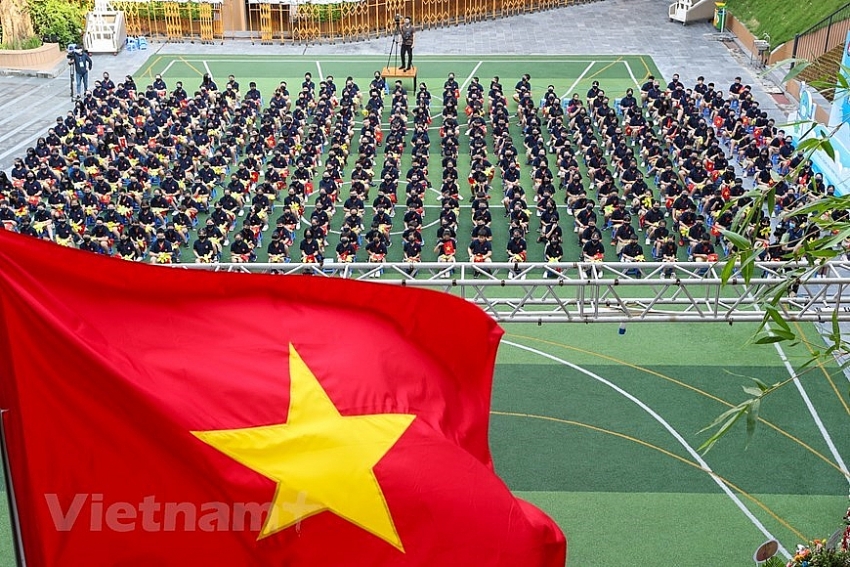 hanois pupils attend special new school year ceremony