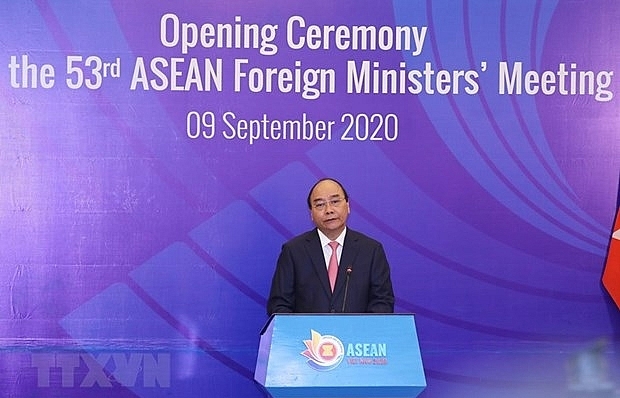 remarks by pm nguyen xuan phuc at amm 53 opening ceremony