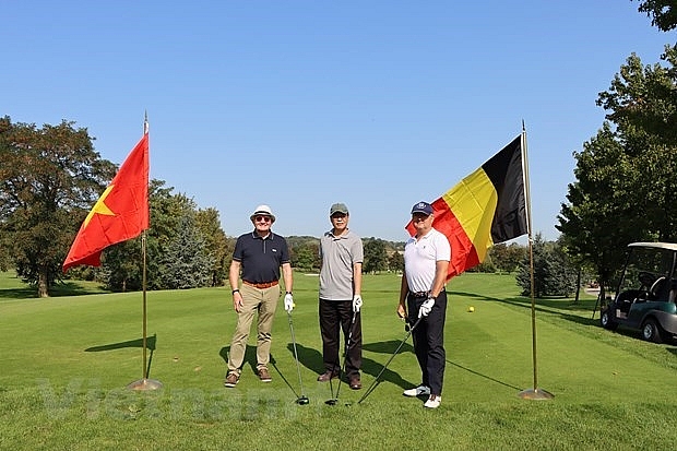 belgian golf tournament raises funds for vietnamese aodioxin victims