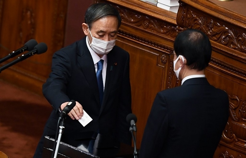 Yoshihide Suga named Japan's new prime minister