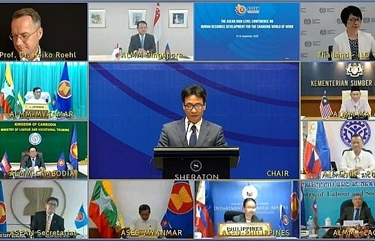 asean ministers bolster human resource development