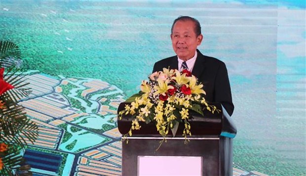 construction of 143 million usd industrial park begins in binh dinh