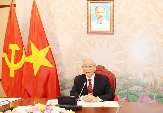 top leaders of vietnam china agree to step up result oriented cooperation