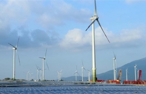 Wind power project No.5 Ninh Thuan put into commercial operation
