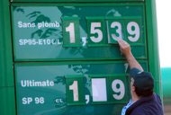 crude oil prices slip on slow growth strong dollar