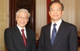 Vietnamese, Chinese leaders cement ties