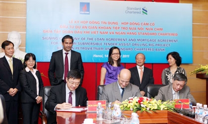 SCB inked a new $37 million loan for PetroVietnam