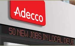 adecco group steps up