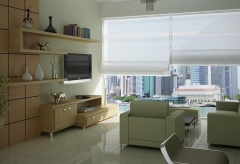 This photo shows a living room of an apartment in the Hoang Anh Thanh Binh condo project in Ho Chi M