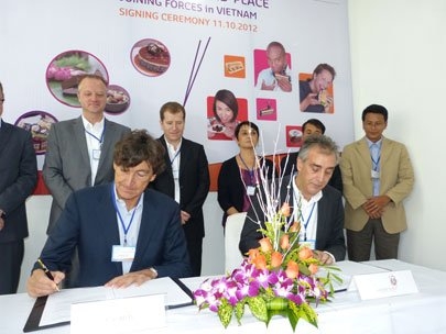 New food joint venture goes up in Vietnam