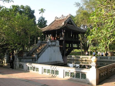 One Pillar Pagoda recognised as unique example of Asian architecture