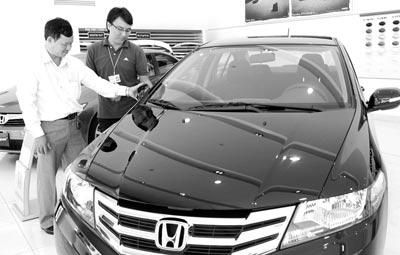 car sales on rise in vietnam