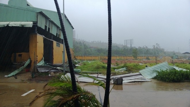 nari, storm, central vietnam