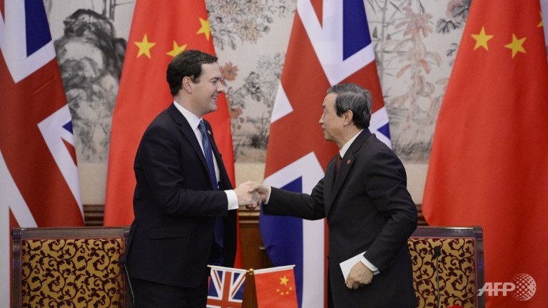 britain grabs slice of chinese investment