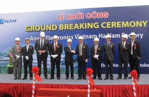 rok builds electronics factory in ha nam