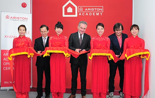 first ariston academy opened in vietnam