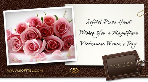 Sofitel Plaza Hanoi offers sweetest gift on Vietnam Women’s Day