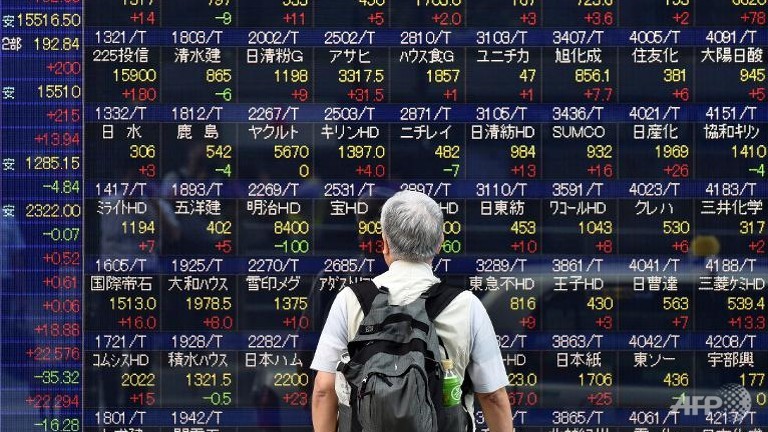 asia markets mixed after wall street gains