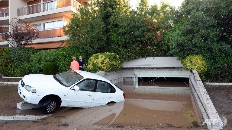 sixteen feared dead as heavy flooding hits french riviera