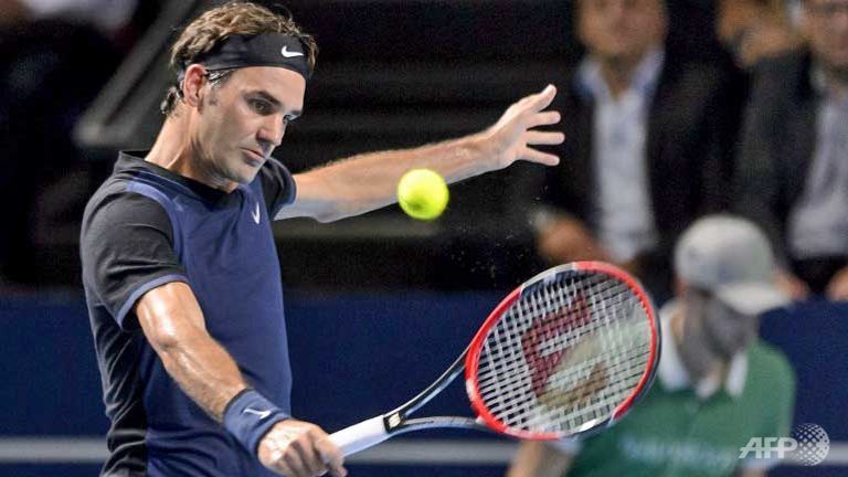 federer flawless in opening rout of kukushkin