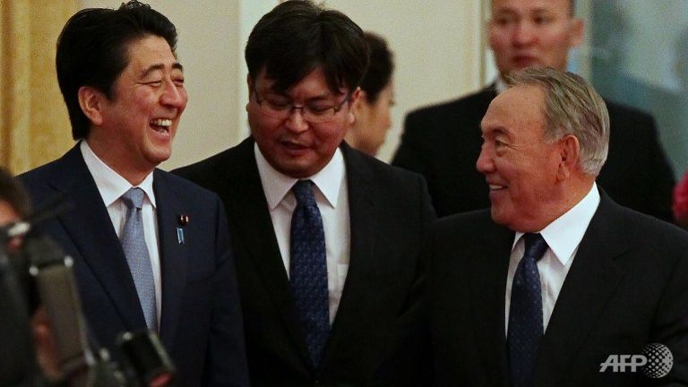 japan pm oversees central asia business deals worth us 26bn