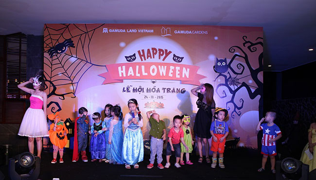 gamuda land vietnams heart warming halloween carnival