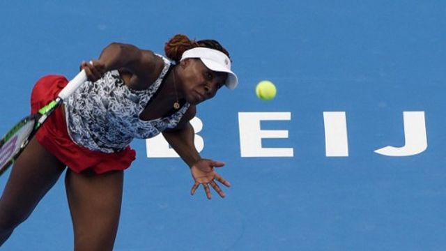 venus williams crashes out of china open