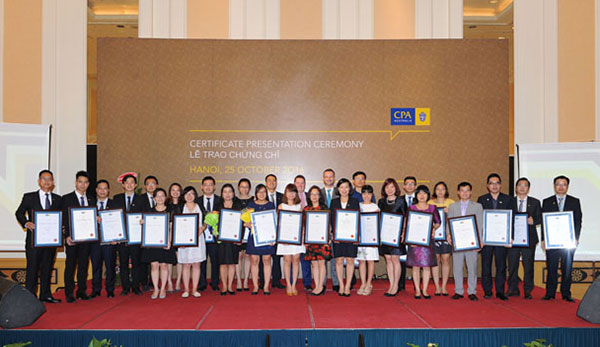 cpa australia celebrates new members and fellows in vietnam