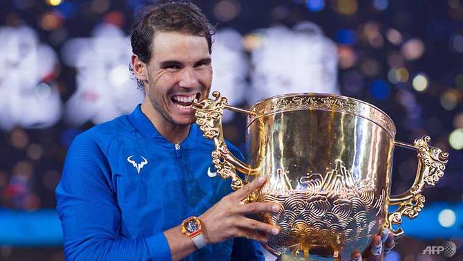 nadal destroys agitated kyrgios to win china open