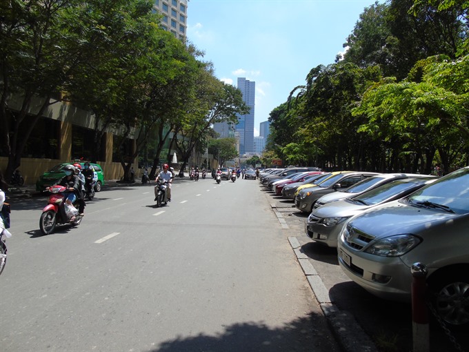 smart parking app debuts in downtown hcm city