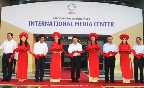 apec international media center launched