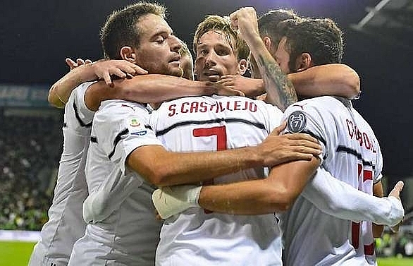 Suso bags brace as AC Milan defeat Sassuolo to rekindle campaign