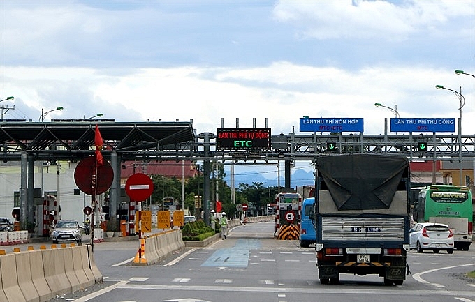 electronic toll booth construction to be sped up