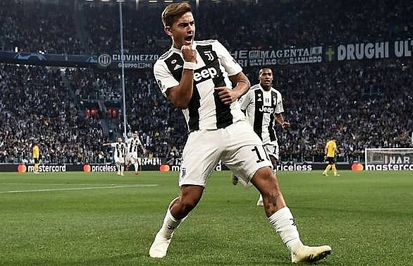 Dybala hat-trick as Juventus overrun Young Boys without Ronaldo