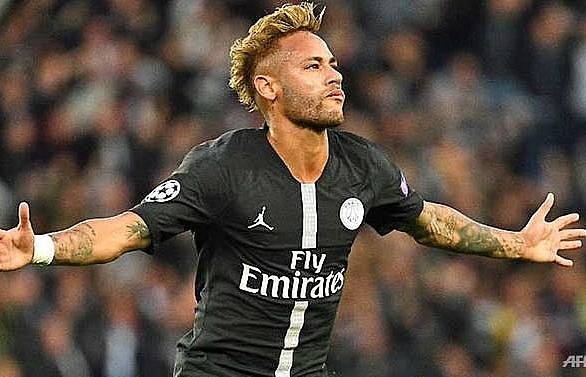 neymar turns on style with hat trick in psg stroll