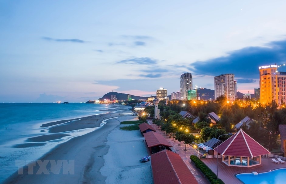Alluring scene of Back Beach in Vung Tau beach city