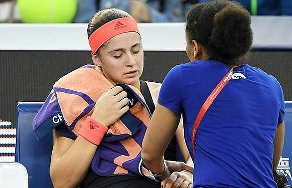Ostapenko crashes out of Hong Kong Open