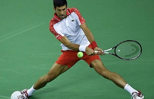 Djokovic masters Chardy again to reach Shanghai 3rd round