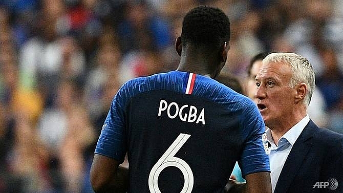 man united in trouble and could lose pogba says deschamps