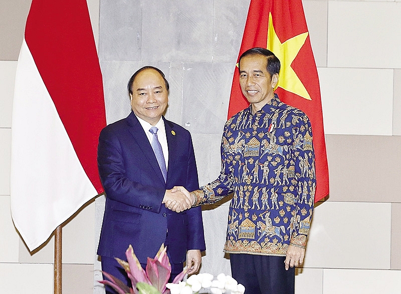 pms visit cements ties with indonesia