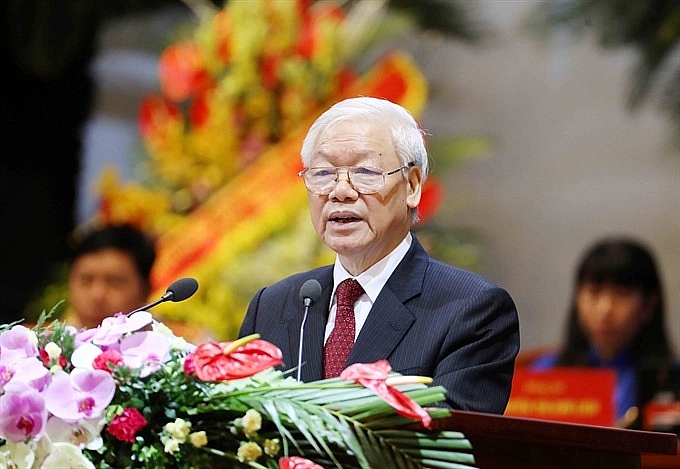 national assemblys voting for party chief trong to become president held today