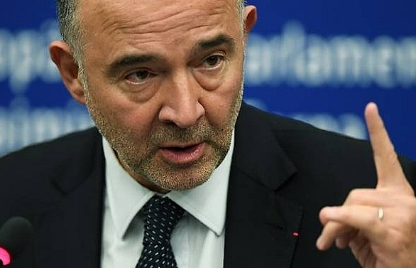 eu rejects italys budget in eurozone first