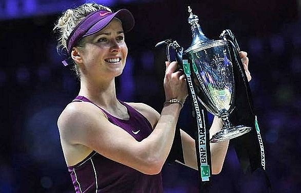 Svitolina wins WTA Finals in Singapore