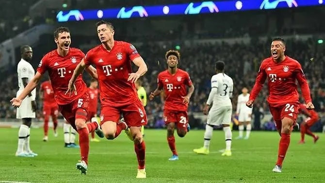 Bayern Munich thrash Tottenham 7-2 in Champions League