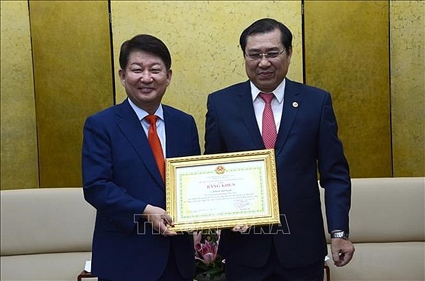 da nang hopes for stronger partnership with roks daegu city