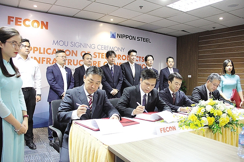fecon deepens ties with nippon steel corporation