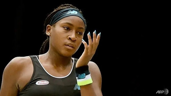 gauff dumped out at luxembourg after maiden wta title win