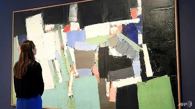 nicolas de stael painting sold for record 20 million