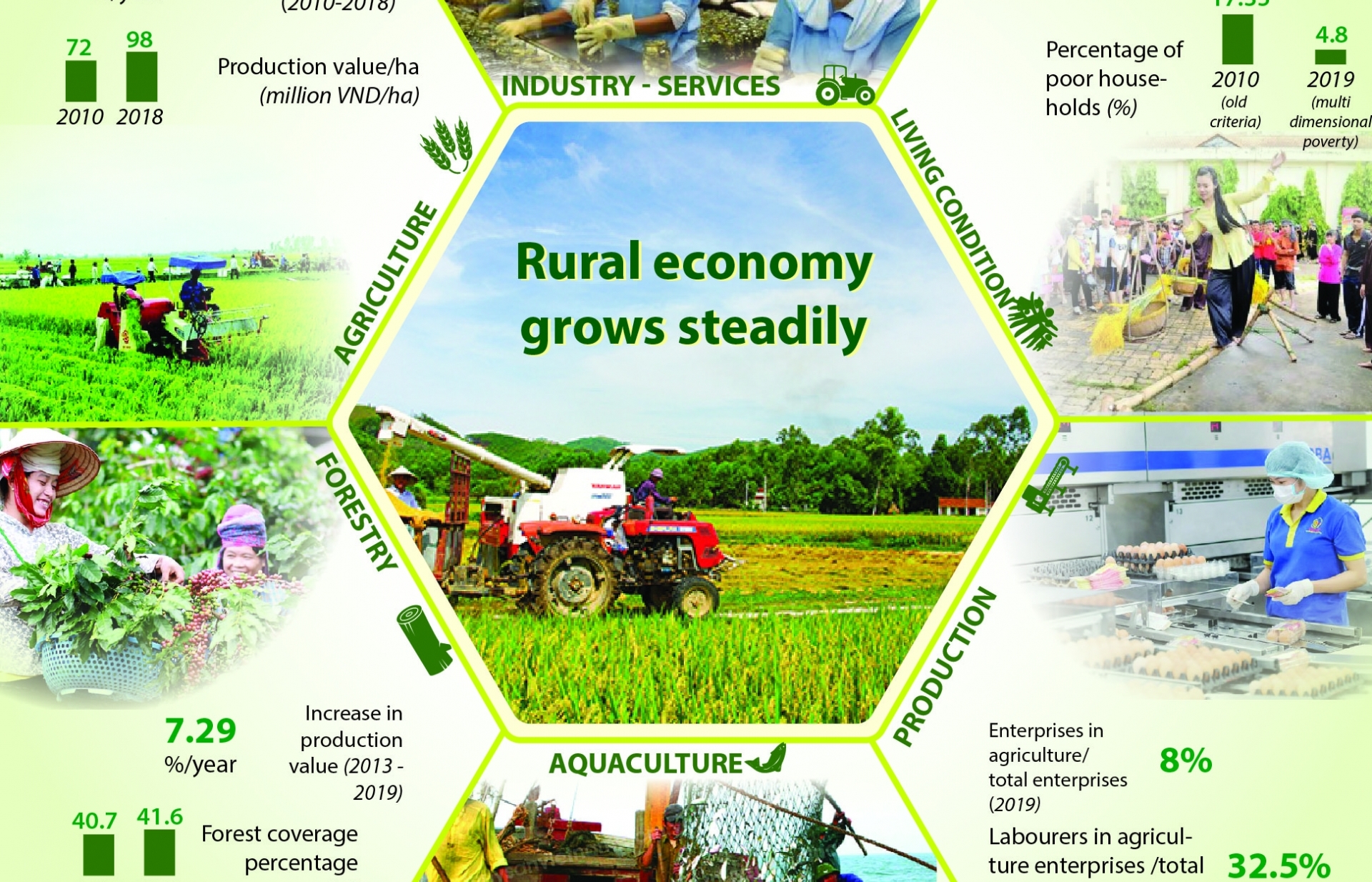 Rural economy grows steadily (infographics)