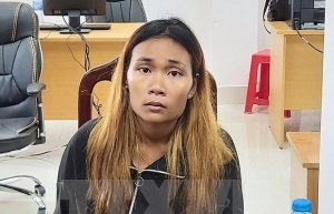 Cambodian arrested for smuggling meth via Moc Bai border gate